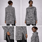 Label Lab Black White Slouchy Jumper UK 12/14