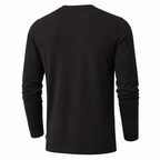 Superdry Long-Sleeve Black Cotton Logo T-Shirt Size L