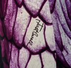 Just Cavalli Purple Silky Summer  Dress UK 12 Designer
