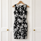 White House Black Market Floral Sheath Dress UK 10 US 6