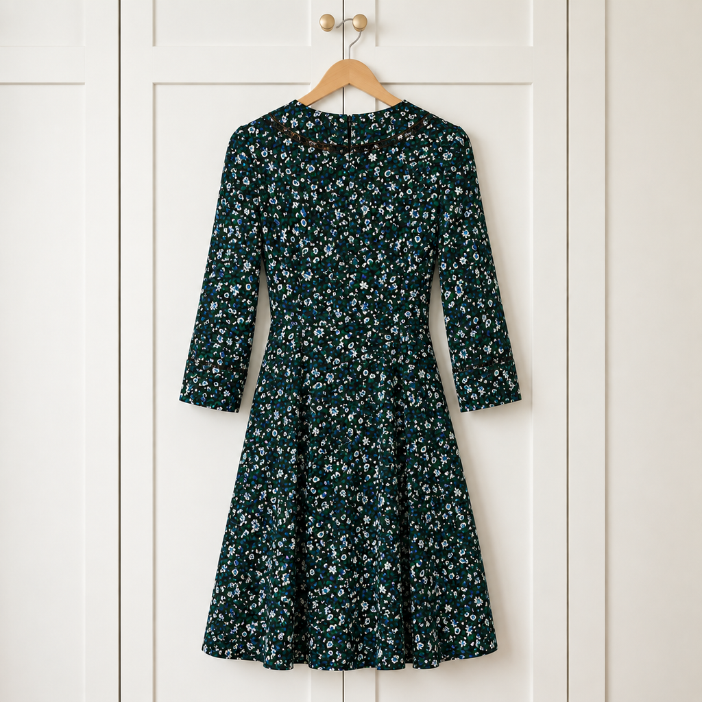 Whistles Angelica Bell Flower Dress UK 8