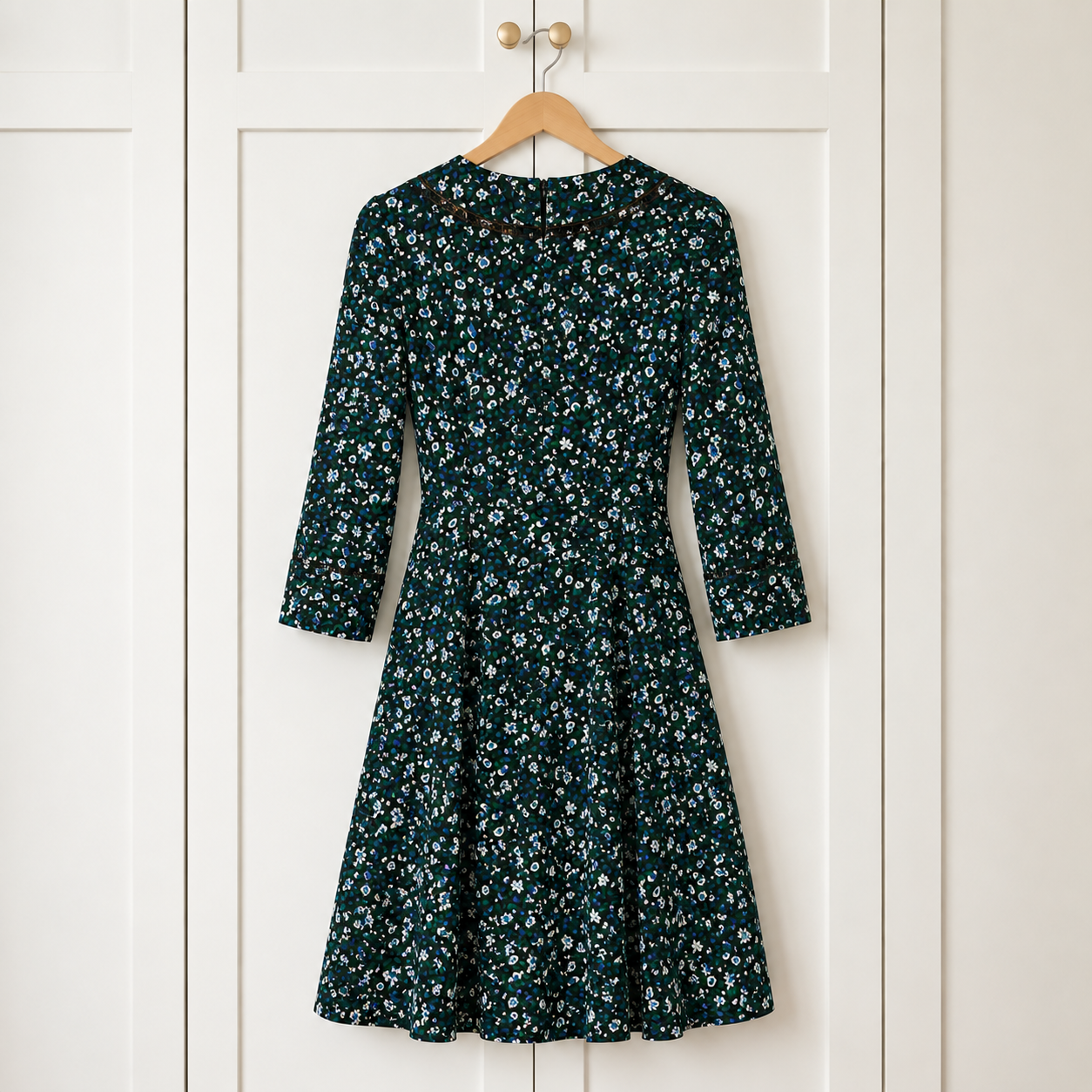 Whistles Angelica Bell Flower Dress UK 8