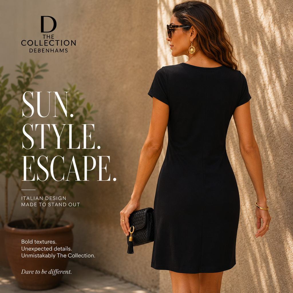 The Collection Debenhams Floral Panel Dress UK 10