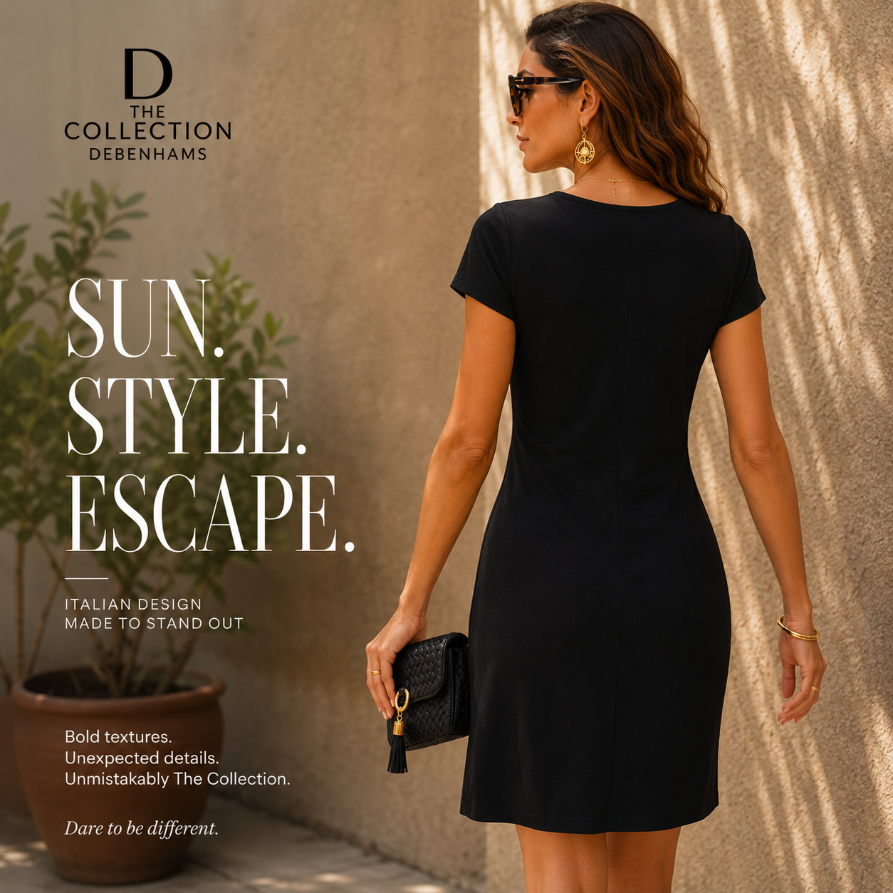 The Collection Debenhams Floral Panel Dress UK 10
