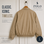Polo Ralph Lauren Harrington Jacket Beige Mens Size XL