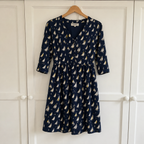 Seasalt Cornwall Sailboat Print Dress UK 10