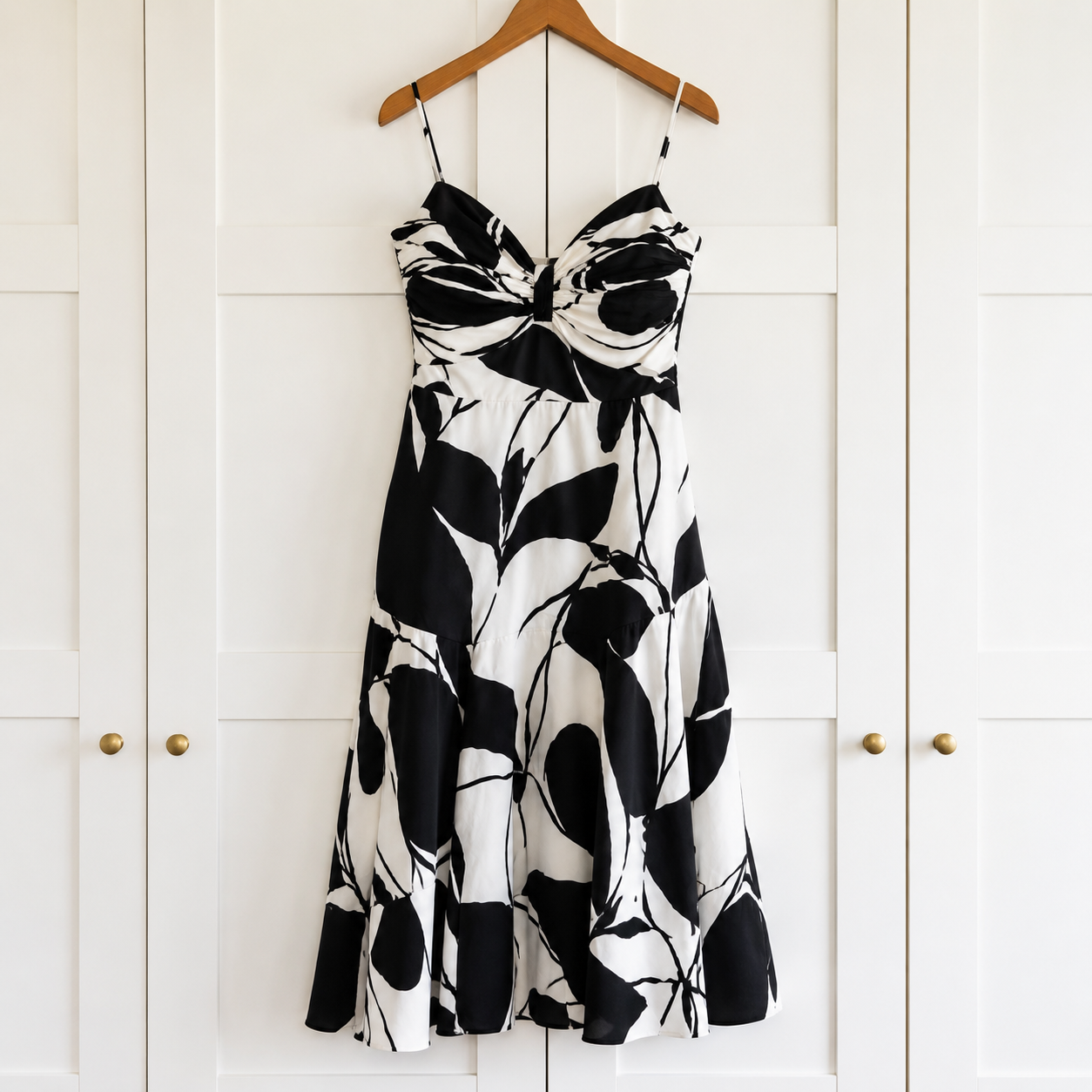 Amanda Wakeley Elements Monochrome Dress UK 16 BNWT