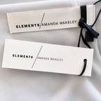 Amanda Wakeley Elements Monochrome Dress UK 16 BNWT