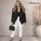 Chesca Black Waterfall Jacket UK 16/18