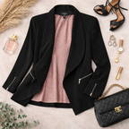 Chesca Black Waterfall Jacket UK 16/18