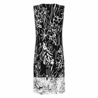 French Connection Black White Dress UK 8