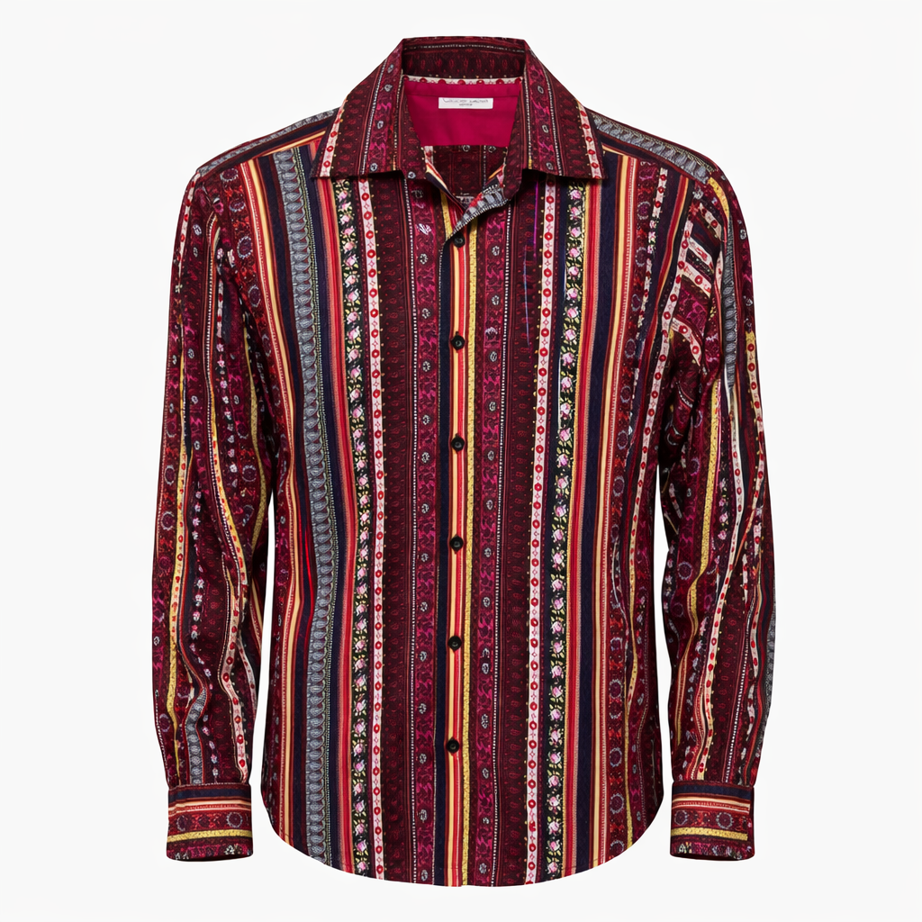 Christian Lacroix Homme Floral Print Shirt M
