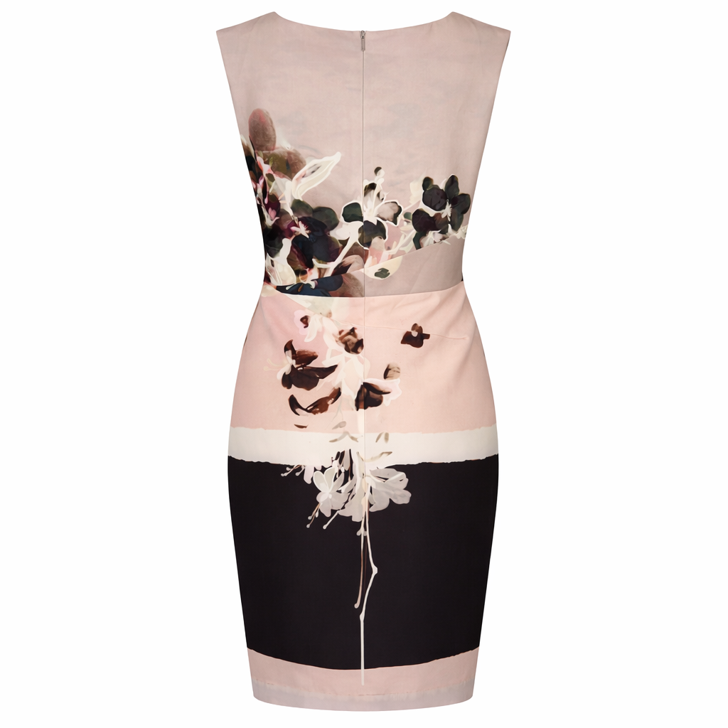 Phase Eight Rai Stripe Floral Dress UK 8 RRP £120