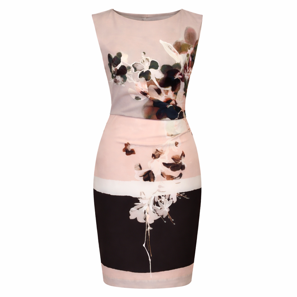 Phase Eight Rai Stripe Floral Dress UK 8 RRP £120
