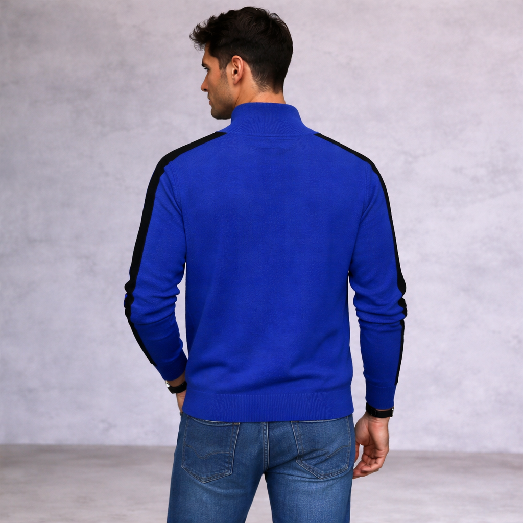 Polo Ralph Lauren Blue Wool Jumper Size L