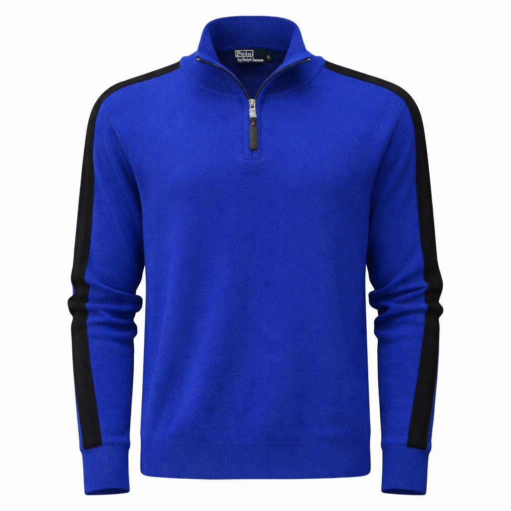 Polo Ralph Lauren Blue Wool Jumper Size L