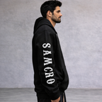 Sons of Anarchy Black Charter Hoodie Pullover - Redwood Original 48" Chest