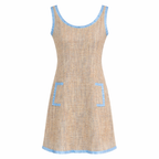 Moschino Cheap & Chic Silk & Cotton Tweed Dress UK 8