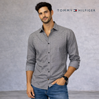 Tommy Hilfiger Slim Fit Navy Shirt – Size M - 40/15.5"