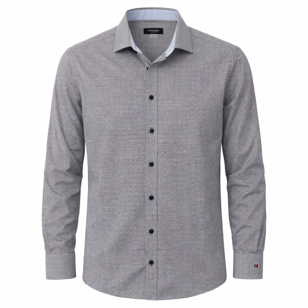 Tommy Hilfiger Slim Fit Navy Shirt – Size M - 40/15.5"