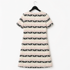 Max Mara Weekend Geometric A-Line Dress UK 6