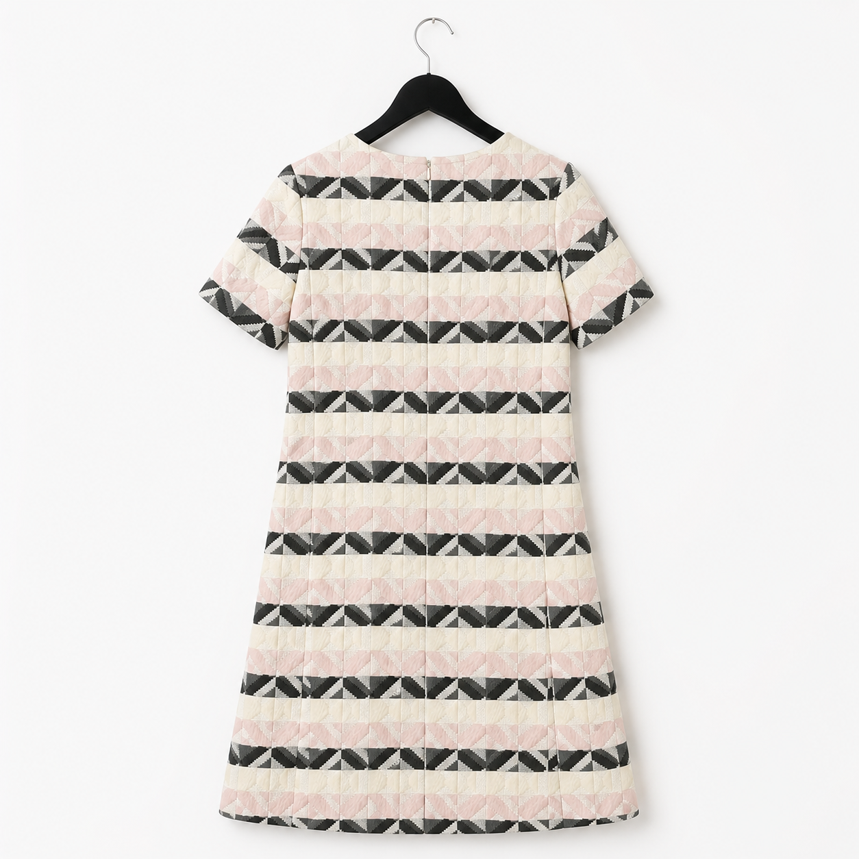 Max Mara Weekend Geometric A-Line Dress UK 6