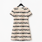 Max Mara Weekend Geometric A-Line Dress UK 6