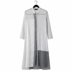 Nitya 100% Cotton Longline Jacket UK 10