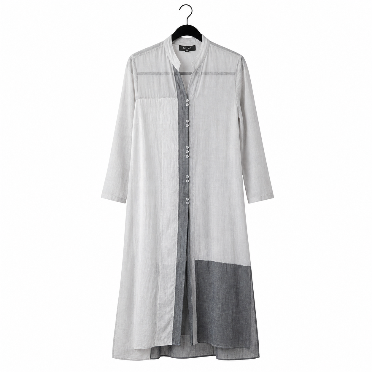 Nitya 100% Cotton Longline Jacket UK 10