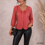 Hobbs Coral Silk Cotton Mix Jacket UK 12