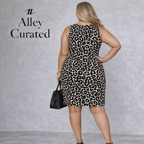 Michael Michael Kors Animal Print Dress UK 18/20