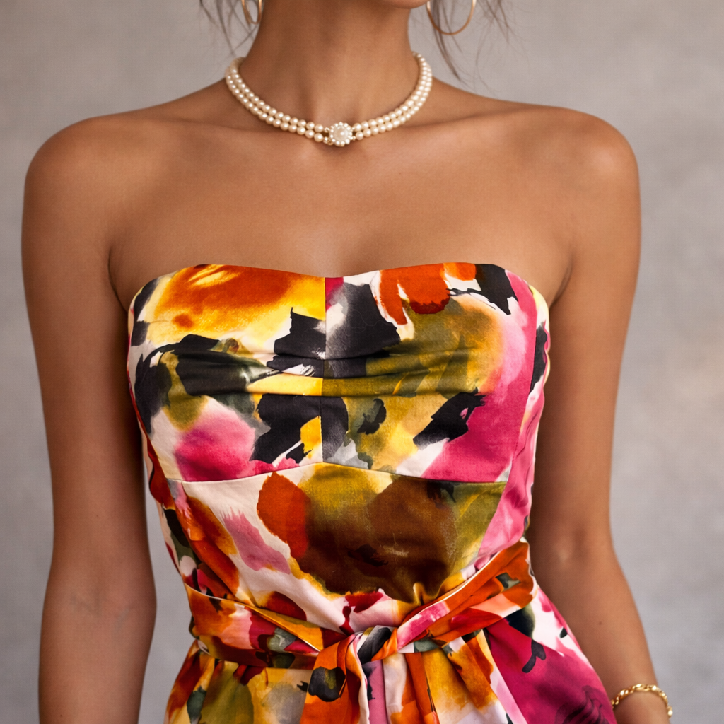 Aftershock Multicoloured Floral Dress  UK 12