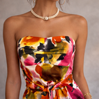 Aftershock Multicoloured Floral Dress  UK 12