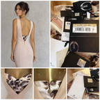 Just Cavalli Cream Silk Leopard Print Corset Dress UK 12