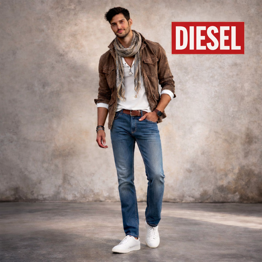 Diesel Viker Mens Jeans 008XZ Vintage W31 x L32