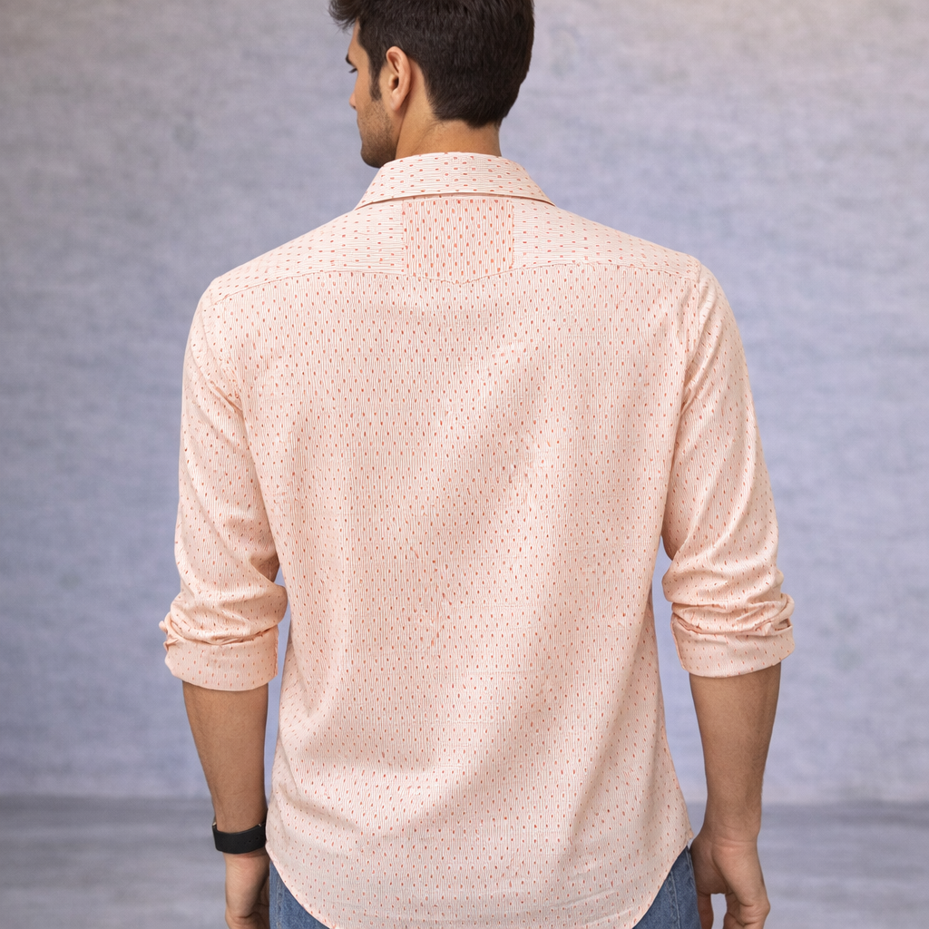Hugo Boss HUGO Peach Slim Fit Shirt Size L