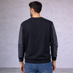 Hugo Boss Mens Salbo Blue Navy Slim Fit Sweatshirt Size L