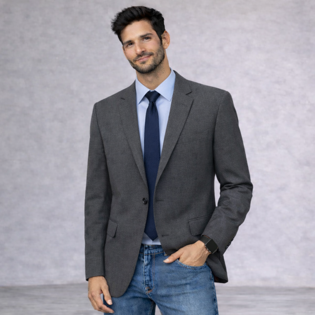 Topman Mens Dark Grey Jacket Size 40R