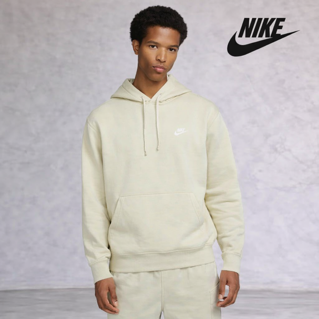 Nike Mens Lemon Fleece Pullover Hoodie Pocket Size XS