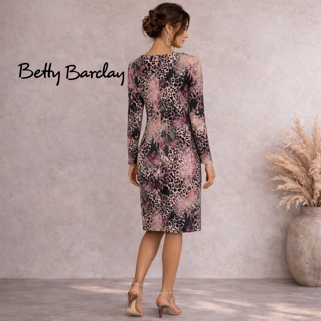 Betty Barclay Multicoloured Floral Cotton Dress UK 12