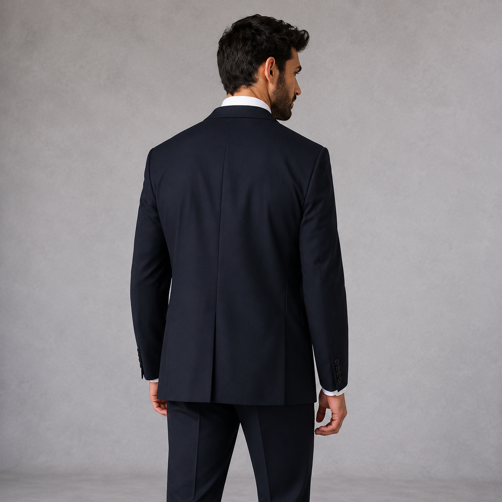 Skopes Mens Navy Madrid Suit Jacket Size 46R
