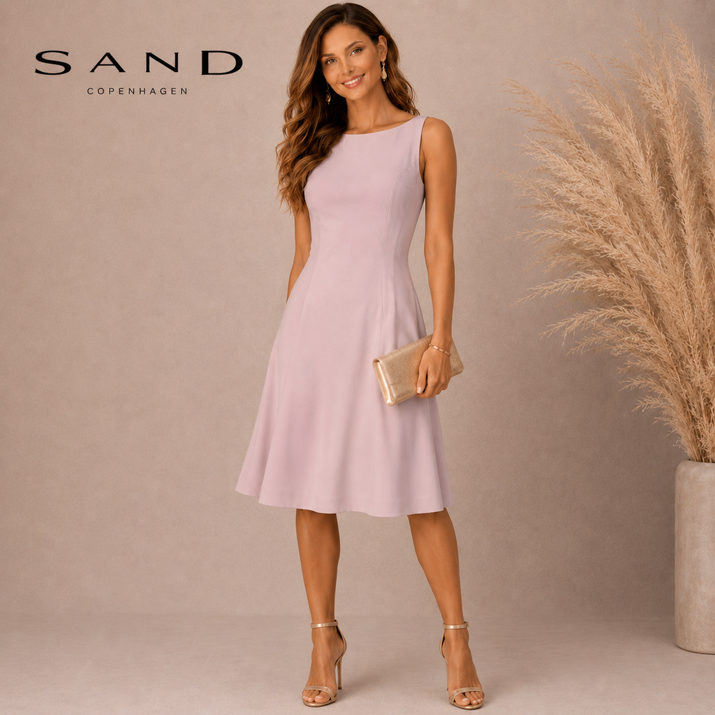 Sand Copenhagen Pale Pink Dress UK 6