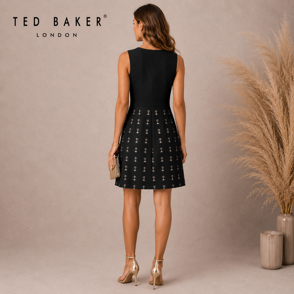 Ted Baker Rare Divnaa Limited Edition Greatest Showman Dress UK 14