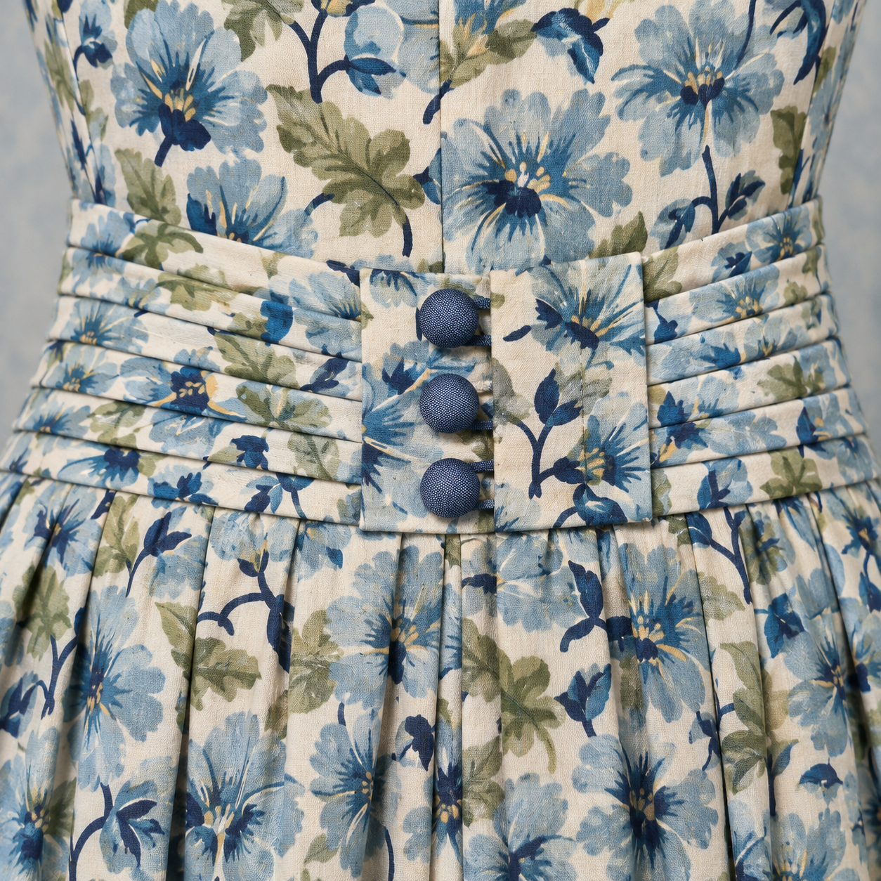 Vintage AnnaBelinda Oxford Floral Dress – UK 14/16