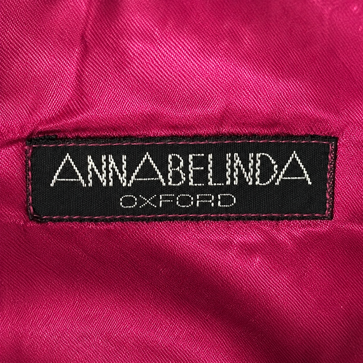 Vintage AnnaBelinda Fuchsia Raw Silk Jacket – UK 12