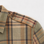 Ralph Lauren Women’s Linen Utility Shirt – Autumn Plaid