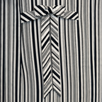 Rare Vintage Margot Paynton Striped Maxi Dress UK 12 Circa 1970