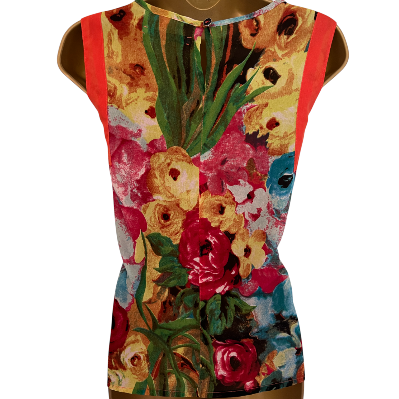Emoi By Emonite Multi Coloured Floral Top  UK 8