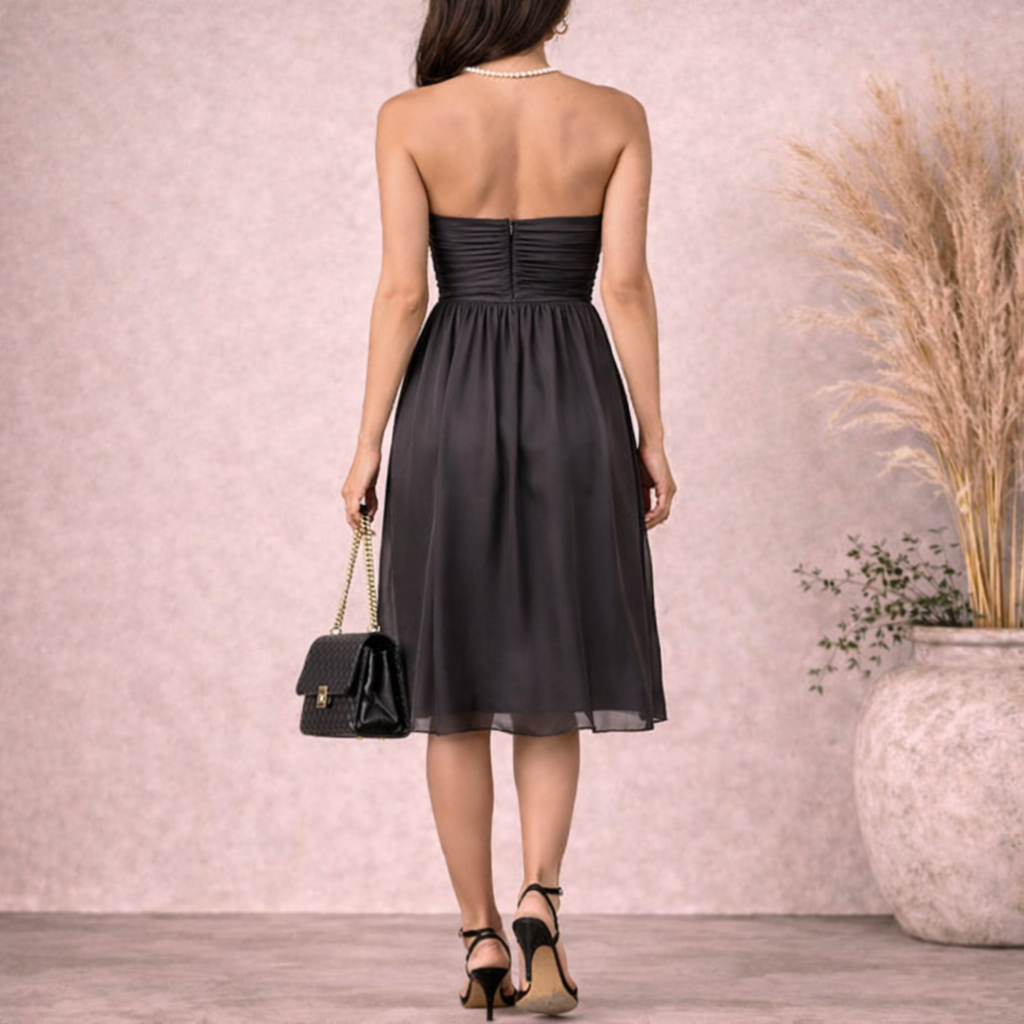 Monsoon Grey Silk Beaded Sleeveless Midi Dress UK 12/14