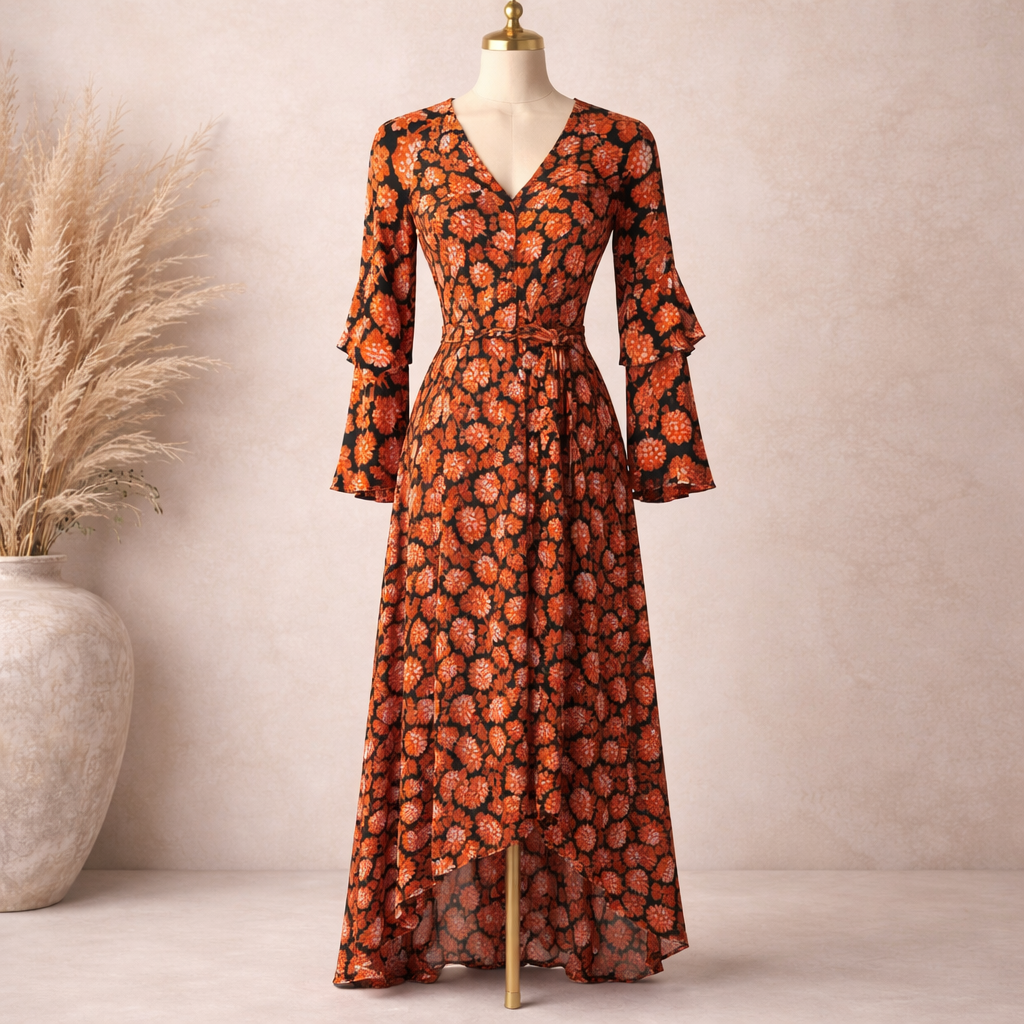 Diane Von Furstenberg Rare Vintage Silk Wrap Dress UK 8/10